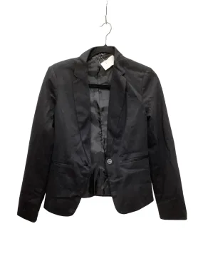 Blazer By Clothes Mentor In Black, Size: Xs