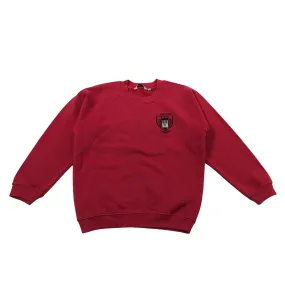 *Carntyne Primary Red Crewneck Sweatshirt