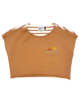 Clay Crop Top