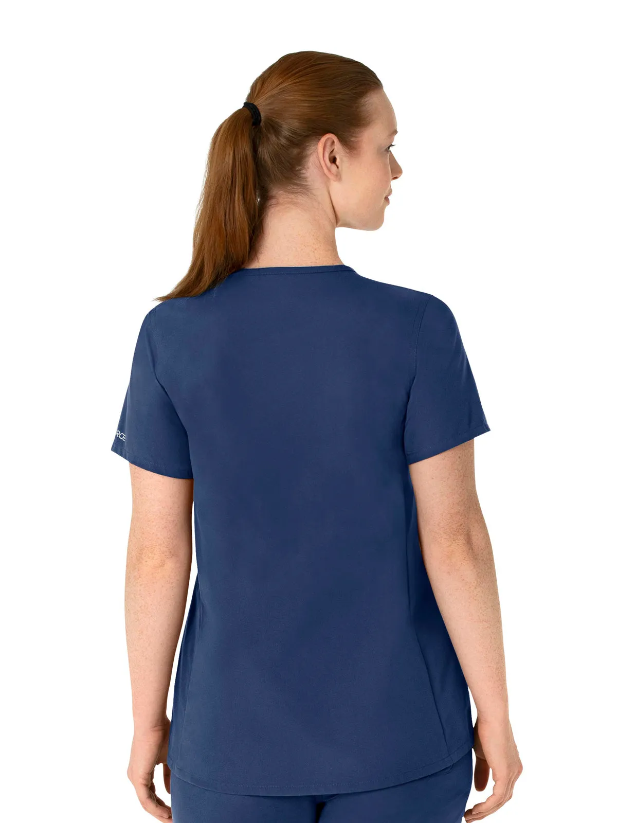 Force Essentials - Women's Henley Maternity Scrub Top