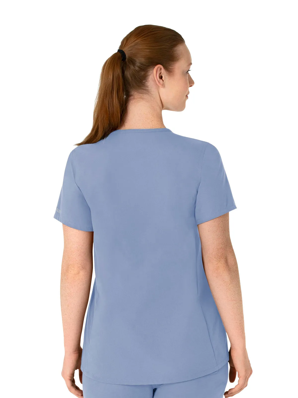 Force Essentials - Women's Henley Maternity Scrub Top