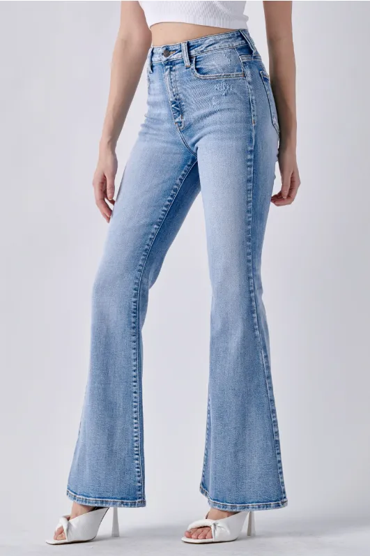 High Rise Super Flare Jean