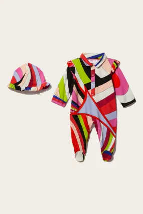 Iride-Print Babygrow Set