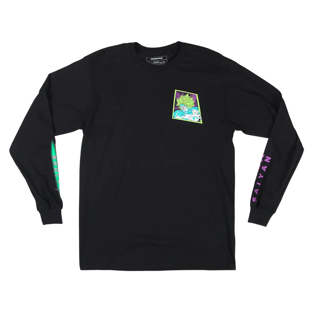 Legendary Super Saiyan Broly Black Longsleeve Tee