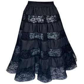 Overall Lace Prairie Skirt