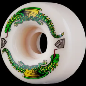 Powell Peralta Dragon Formula Green Dragon Skateboard Wheels - 93A 4pk