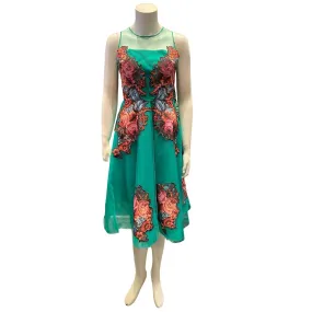 SACHIN & BABI Tulle Floral Embroidered Dress | XS - US 0