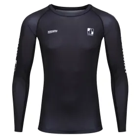 Tatami X Checkmat Team Long Sleeve Rash Guard - Black