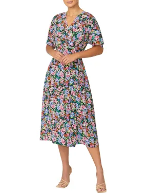 Vera Floral Wrap Dress