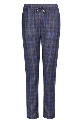 ZAC TARTAN WOOL TROUSERS - Archive